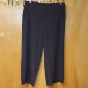 J. Jill Cropped Navy Pants